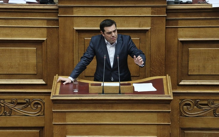 Ο Α.Τσίπρας απαντάει στη Βουλή για τη διαφθορά